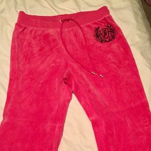 Juicy couture velour pants